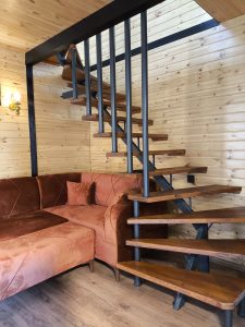 Sinop Dream Houses Bungalov resim içi merdiven Sinop Dream Houses Duxlex Bungalov