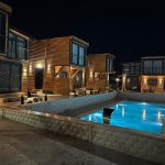 Sinop Dream Houses Bungalov Havuz Gece